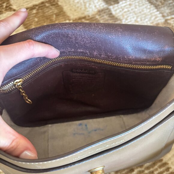 Coach Rambler Leather Crossbody Bag – Dark Stone – Limited Edition (201 - Picture 10 of 13